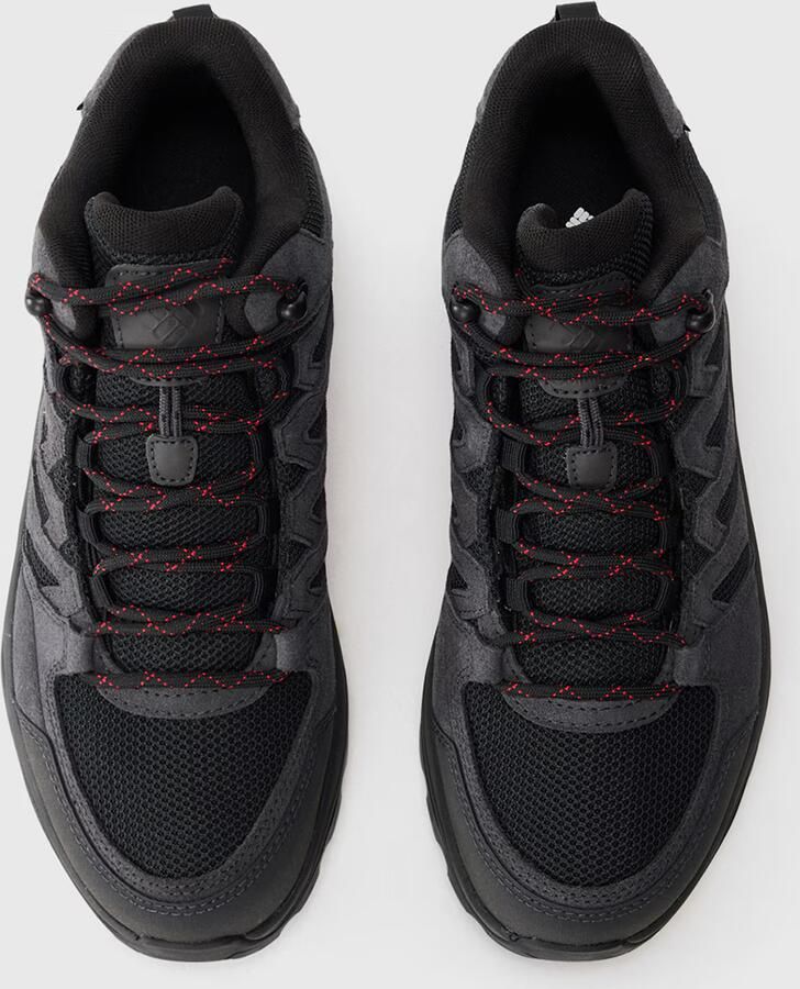 Columbia REDMOND™ IV MID WATERPROOF Heren Wandelschoenen Black Mountain Red - Foto 4