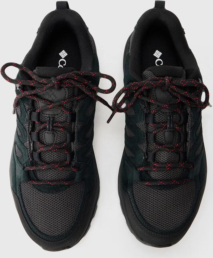 Columbia REDMOND™ IV LOW WATERPROOF Heren Wandelschoenen Black Mountain Red - Foto 5