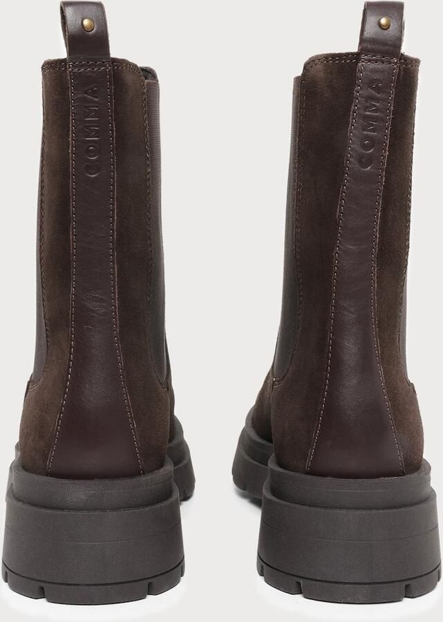 COMMA Chelsea boots donkerbruin - Foto 3