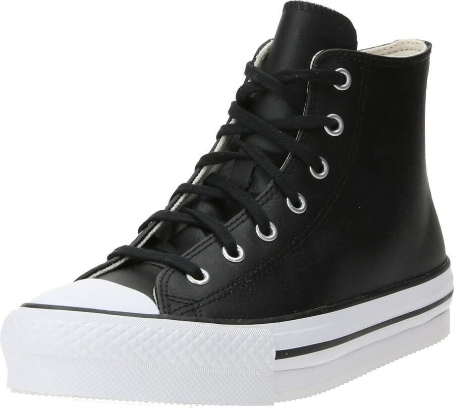 Converse Chuck Taylor All Star Eva Lift Leather Chuck Taylor in zwart formaten: 37.5 - Foto 5