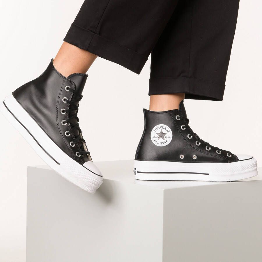 Converse Chuck Taylor All Star Lift Clean Hi Fashion sneakers Schoenen black black white maat: 38 beschikbare maaten:36.5 37.5 38 39.5 40 41 - Foto 10