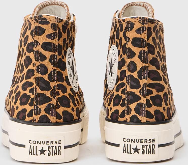 CONVERSE Sneakers hoog 'Ctas Lift' cappuccino donkerbruin zwart - Foto 13