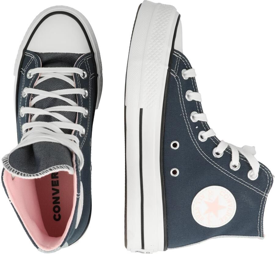 Converse Chuck Taylor All Star Lift Hi Hoge sneakers Dames Blauw - Foto 4