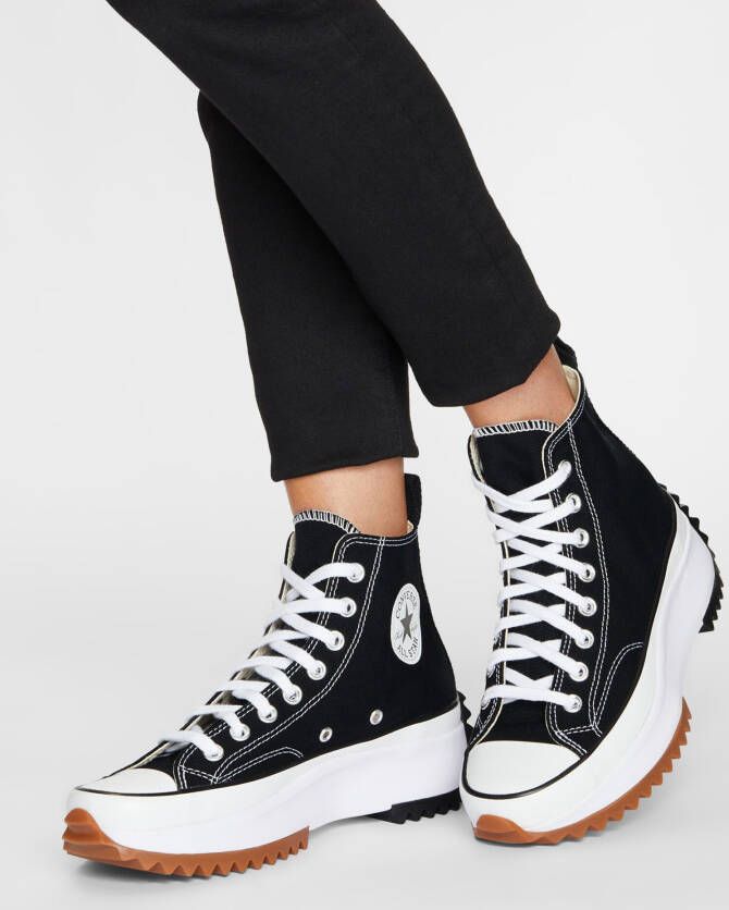 Converse Run Star Hike Hi Fashion sneakers Schoenen black white gum maat: 39 beschikbare maaten:37.5 36 38 39 38.5 40.5 - Foto 9