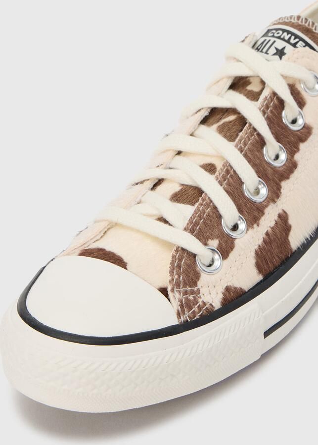 Converse Chuck Taylor All Star Ox Cow Print Dames Wit- Dames Wit - Foto 4