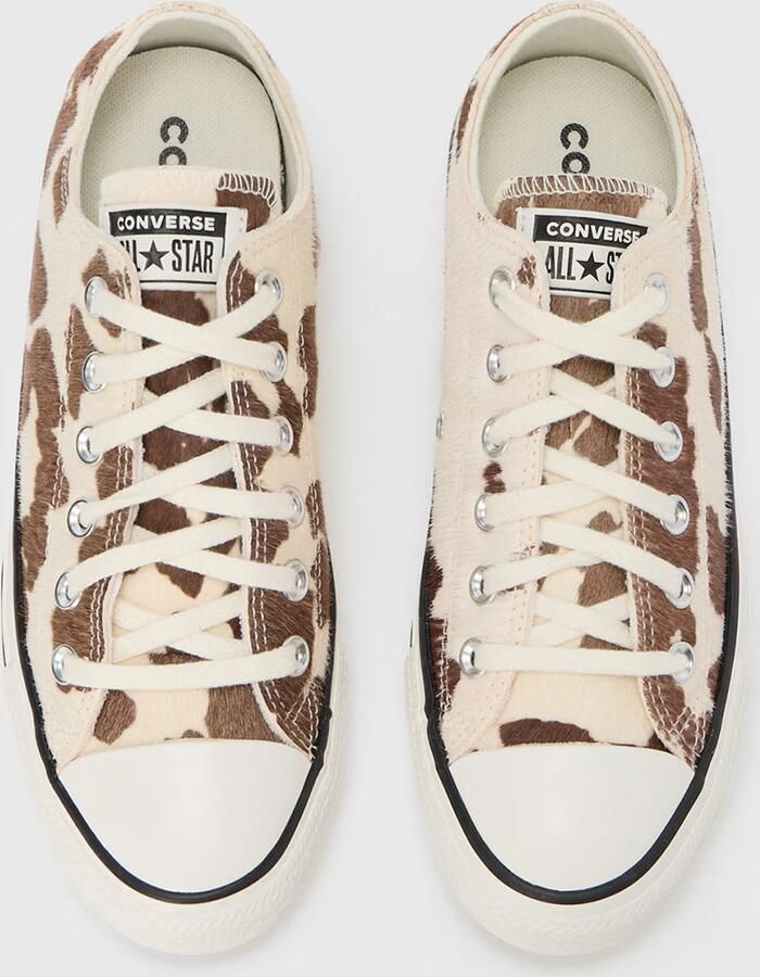 Converse Chuck Taylor All Star Ox Cow Print Dames Wit- Dames Wit - Foto 3