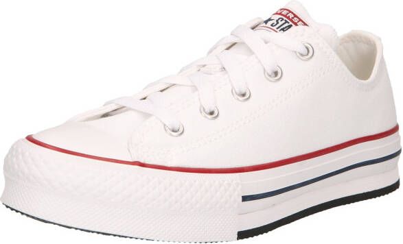 Converse Chuck Taylor All Star Eva Lift Canvas Platform (gs) Fashion sneakers Schoenen white garnet maat: 37 beschikbare maaten:37.5 38 39 38 - Foto 13
