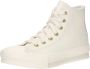 Converse Chuck Taylor All Star Lift High Leather Children White Kind White - Thumbnail 3