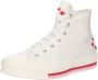 Converse Chuck Taylor All Star Eva Lift vintage white red Chuck Taylor in wit formaten: 37 - Thumbnail 2