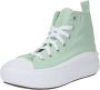 Converse allstars Converse Junior Chuck Taylor All Star Move Platform sneaker van canvas Licht groen - Thumbnail 15
