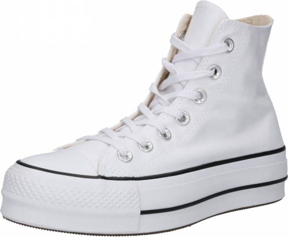 Converse Dames Hoge sneakers Chuck Taylor All Star Lift Hi Wit - Schoenen.nl
