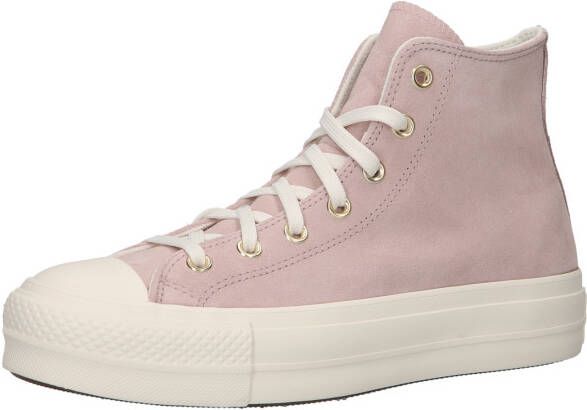 Converse Chuck Taylor All Star Lift Hi Hoge sneakers Dames Roze - Foto 8