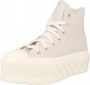 Conver Chuck Taylor All Star Lift 2x High Sneakers Beige - Thumbnail 2