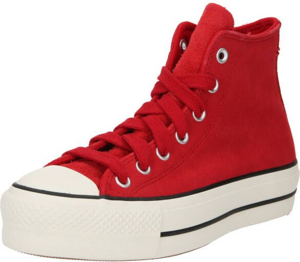 Converse CHUCK TAYLOR ALL STAR LIFT SUEDE Rood - Foto 2