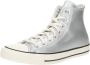 Converse Chuck Taylor All Star Hi Sneakers Leren Sneaker Dames Zilver - Thumbnail 3
