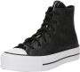 Converse Chuck Taylor All Star Lift Hi Hoge sneakers Dames Zwart - Thumbnail 2