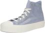 Converse Chuck Taylor All Star Lift Platform Suede Shimmer Hi Violet - Thumbnail 2