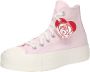 Converse CHUCK TAYLOR ALL STAR LIFT PLATFORM VALENTINE´S DAY Roze - Thumbnail 4