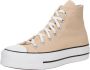 Converse Dames Hoge sneakers Chuck Taylor All Star Lift Hi Beige Textiel - Thumbnail 3