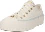 Converse Chuck Taylor All Star Lift Platform Crafted Stitching Sneakers Dames Wit - Thumbnail 3