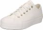 Converse Chuck Taylor All Star Lift Platform Mono Lage sneakers Dames Wit - Thumbnail 3