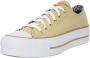 Converse Chuck Taylor All Star Lift Platform Hoge sneakers Dames Geel - Thumbnail 3