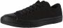 Converse Chuck Taylor All Star Sneakers Laag Unisex Black Monochrome - Thumbnail 8