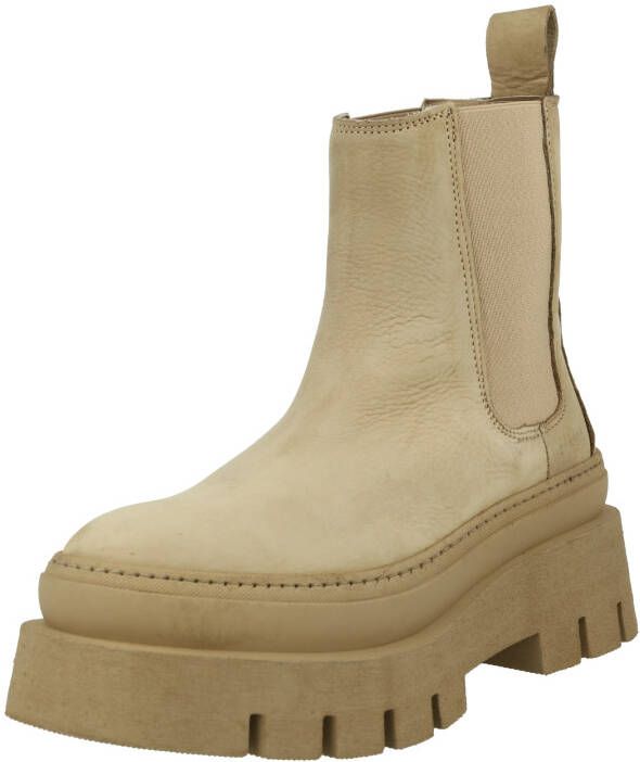 Copenhagen Studios Chelsea boots Dames Laarzen Damesschoenen Nubuck CPH686 Taupe - Foto 4