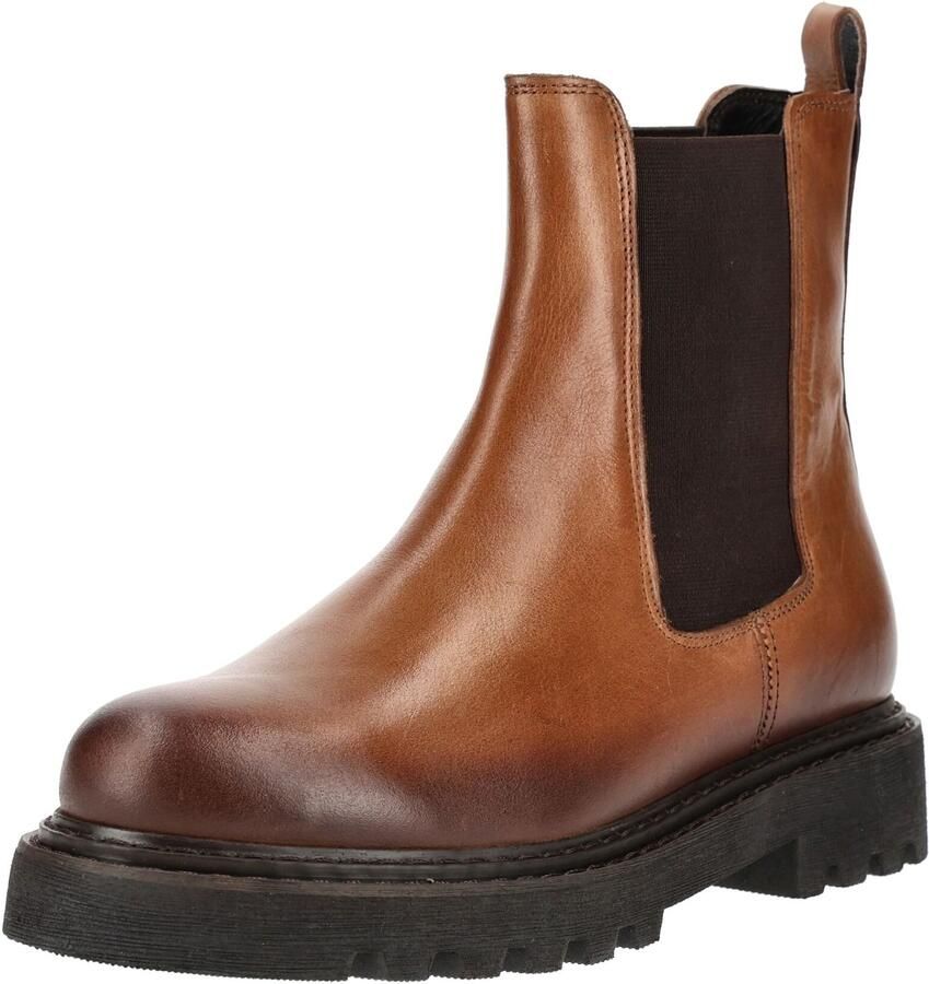 Copenhagen shoes Chelsea boots cognac
