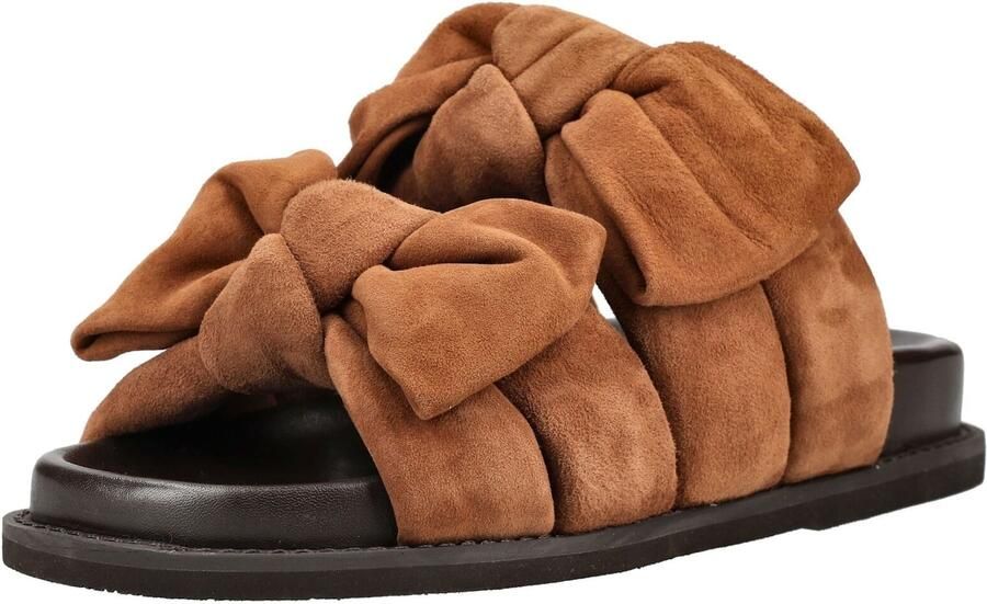 Copenhagen Shoes SUMMER DREAM SUEDE CS8399 Dames slippers Bruin - Foto 7