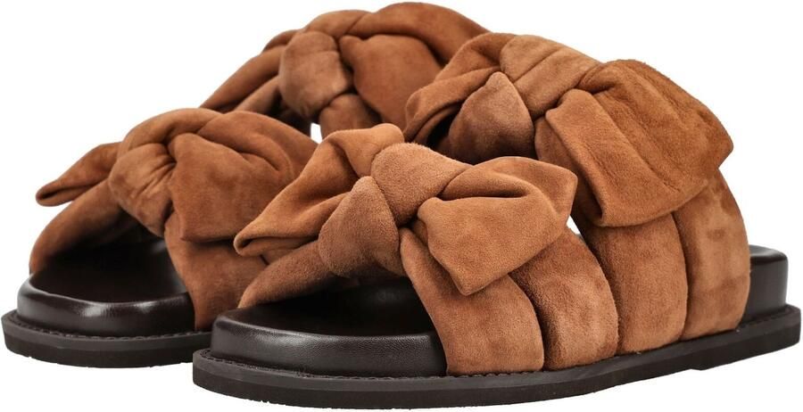 Copenhagen Shoes SUMMER DREAM SUEDE CS8399 Dames slippers Bruin - Foto 2