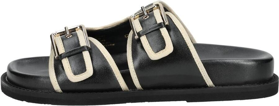 Copenhagen shoes Muiltjes zwart offwhite - Foto 6
