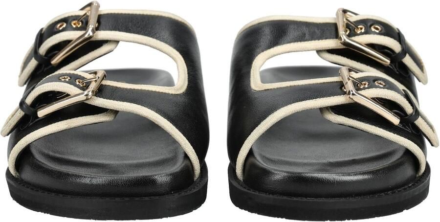 Copenhagen shoes Muiltjes zwart offwhite - Foto 4