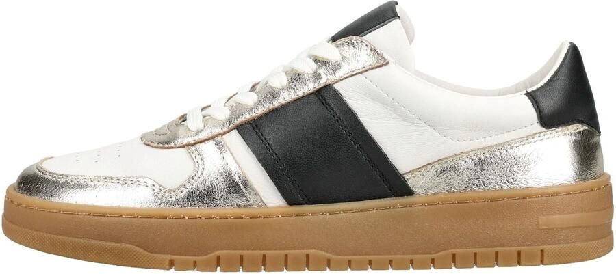 Copenhagen shoes Sneakers laag zwart zilver wit - Foto 6