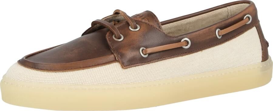 Copenhagen Studios Mocassins '160' crème donkerbruin - Foto 4