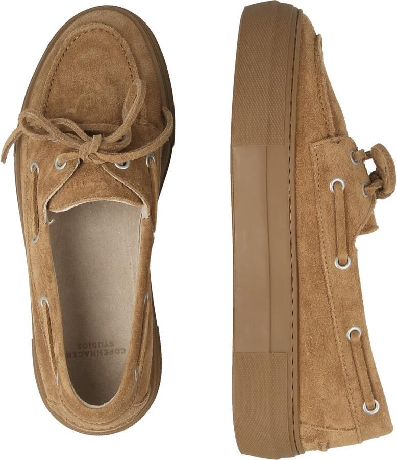 COPENHAGEN STUDIOS Mocassins Dames Cph177 Maat: 38 Materiaal: Suède Kleur: Camel - Foto 7