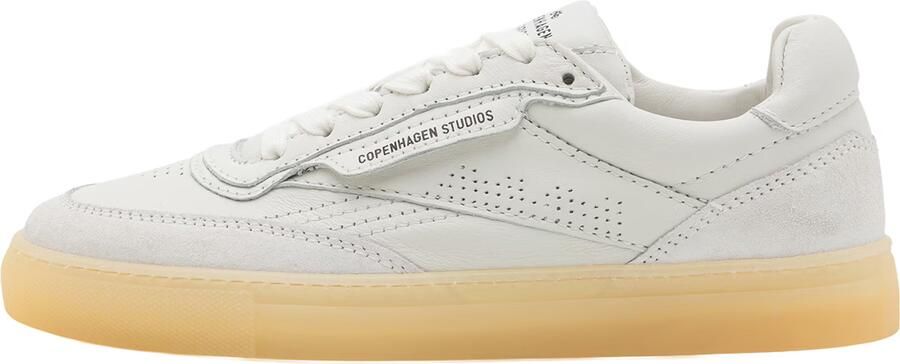 COPENHAGEN STUDIOS Lage Sneakers Heren Cph90m Maat: 41 Materiaal: Leer Kleur: Wit - Foto 10
