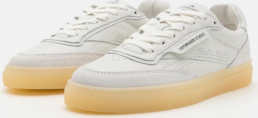 COPENHAGEN STUDIOS Lage Sneakers Heren Cph90m Maat: 41 Materiaal: Leer Kleur: Wit - Foto 14