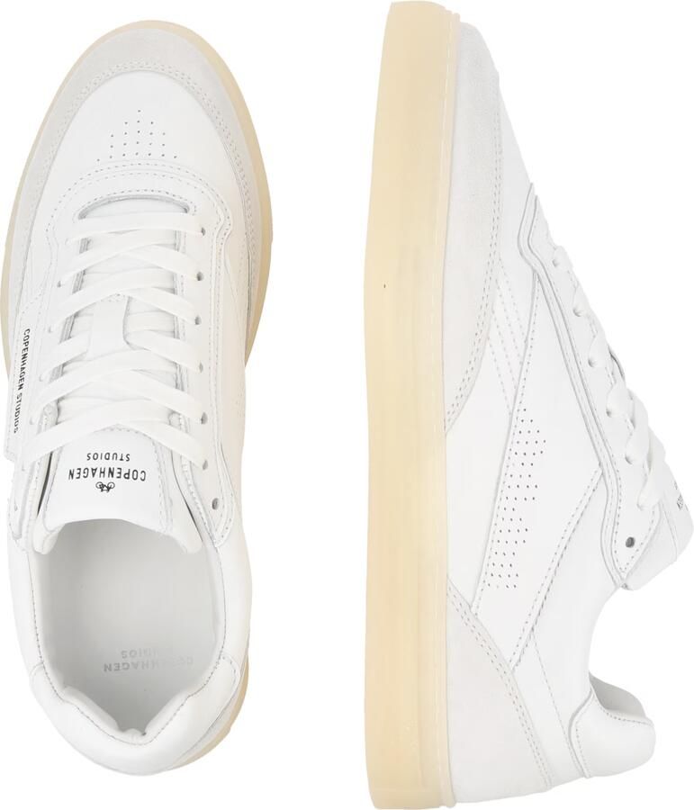 COPENHAGEN STUDIOS Lage Sneakers Heren Cph90m Maat: 41 Materiaal: Leer Kleur: Wit - Foto 11