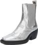 COPENHAGEN STUDIOS Enkellaarsjes Dames Cph232 Maat: 38 Materiaal: Leer Kleur: Zilver - Thumbnail 4