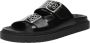 Copenhagen Shoes Leren sandalen met dubbele banden - Thumbnail 2