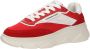 Copenhagen Low-Top Sneakers CPH56 Material Mix in rood - Thumbnail 1