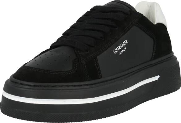 Copenhagen Low-Top Sneakers CPH181 Leather Mix in zwart