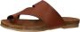 COSMOS 6106703~~~~~~~~~~~~~~~~~~~~~~~ Dames slippers Cognac - Thumbnail 2