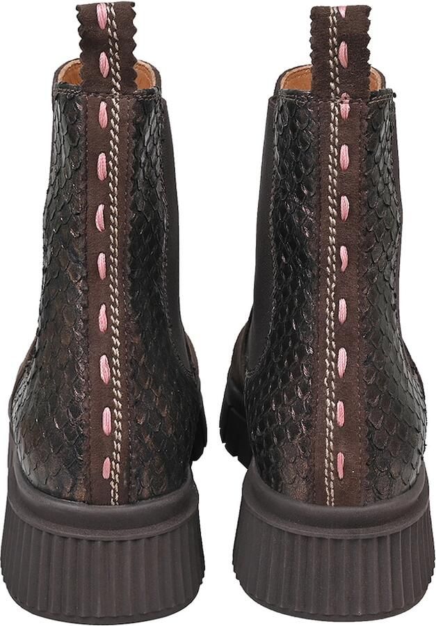 Crickit Naelle Damesboots Chocolade-Metallic - Foto 4