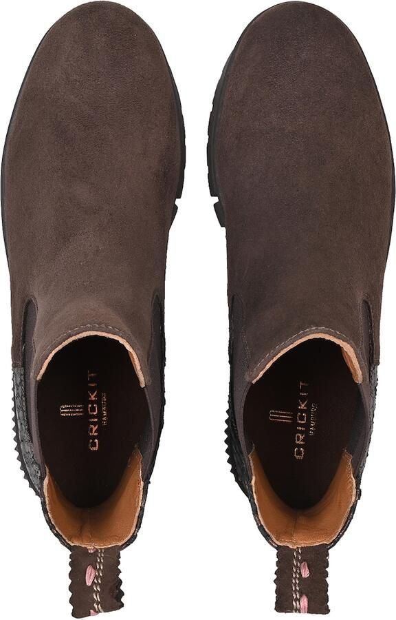 Crickit Naelle Damesboots Chocolade-Metallic - Foto 5