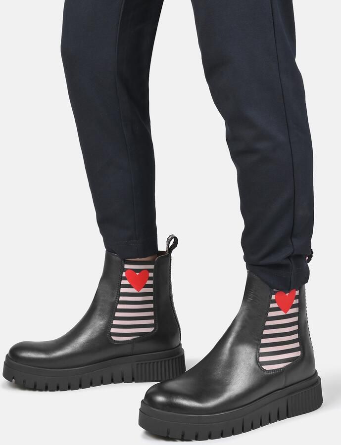 Crickit Chelsea boots ' NAELLE ' zwart