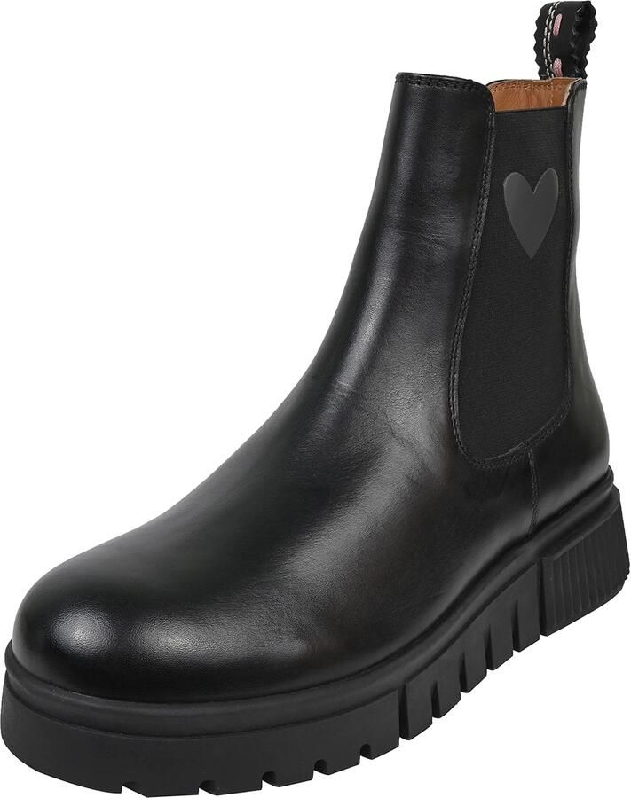 Crickit Chelsea boots ' NAELLE ' zwart