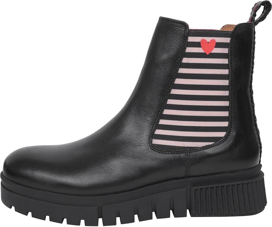 Crickit Naelle 00569714 Dames Chelsea Laarzen Zwart-Hart