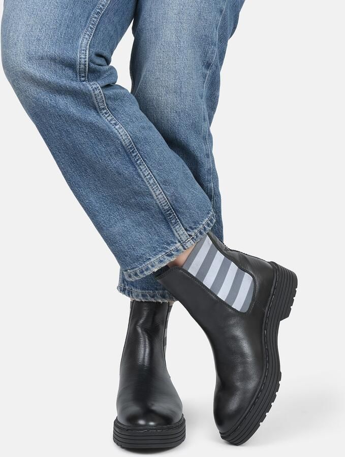 Crickit Chelsea boots ' SAMMY ' zwart